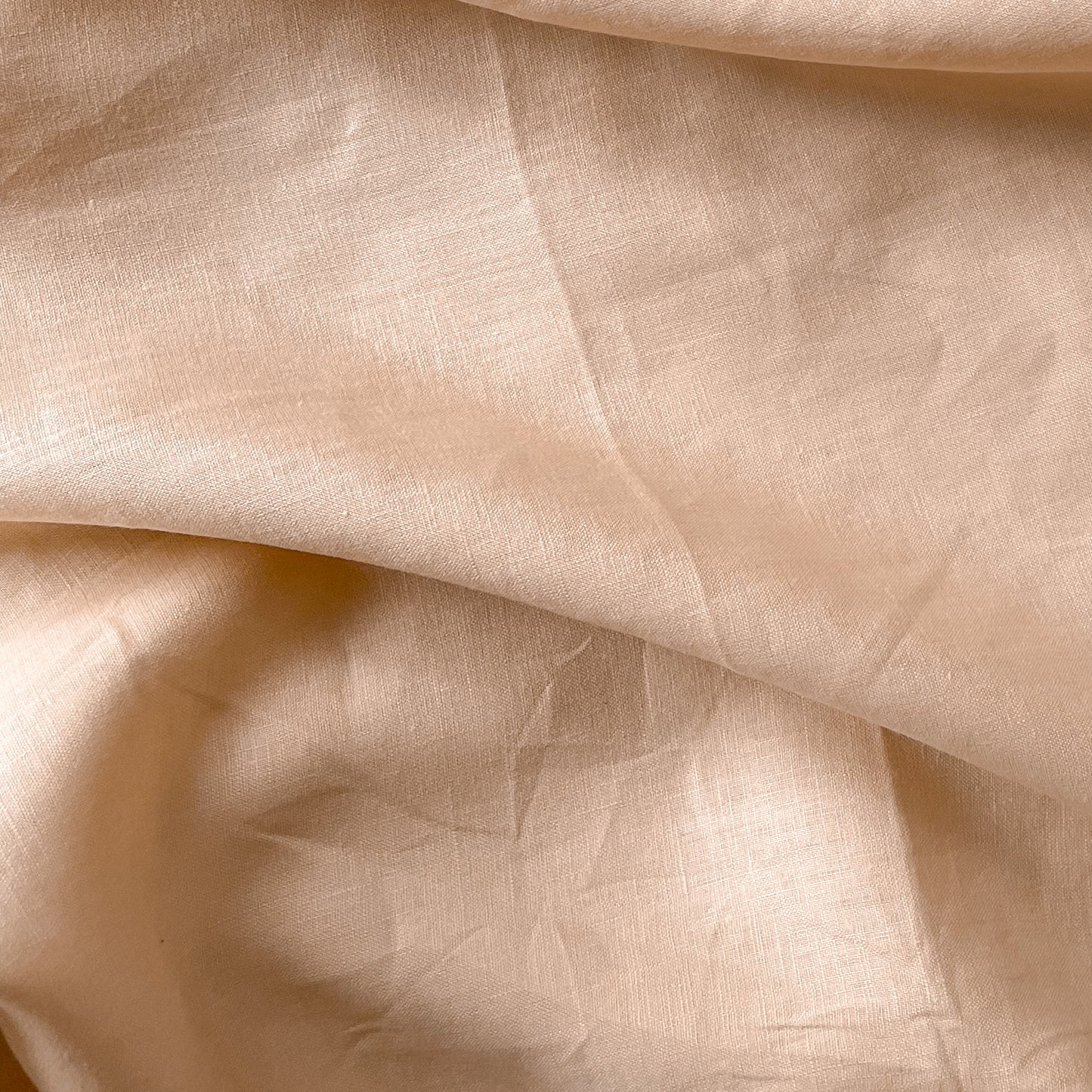 Nude Beige plain colour linen 150gsm