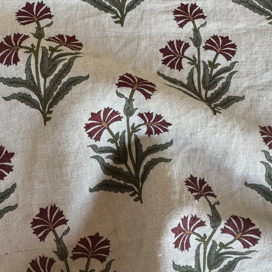 Printed thick linen - BPFRED1