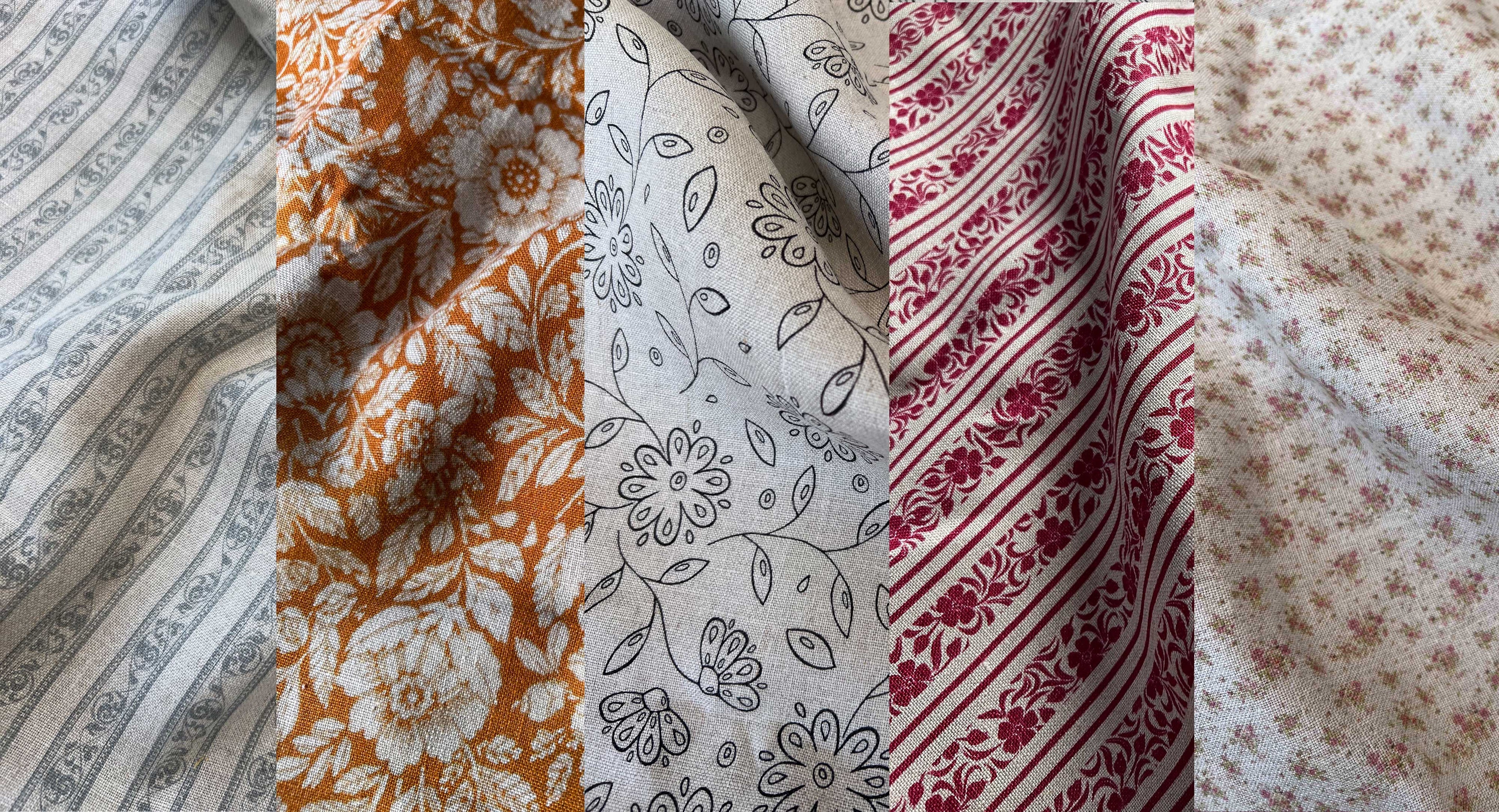 printed designer linen direct factory