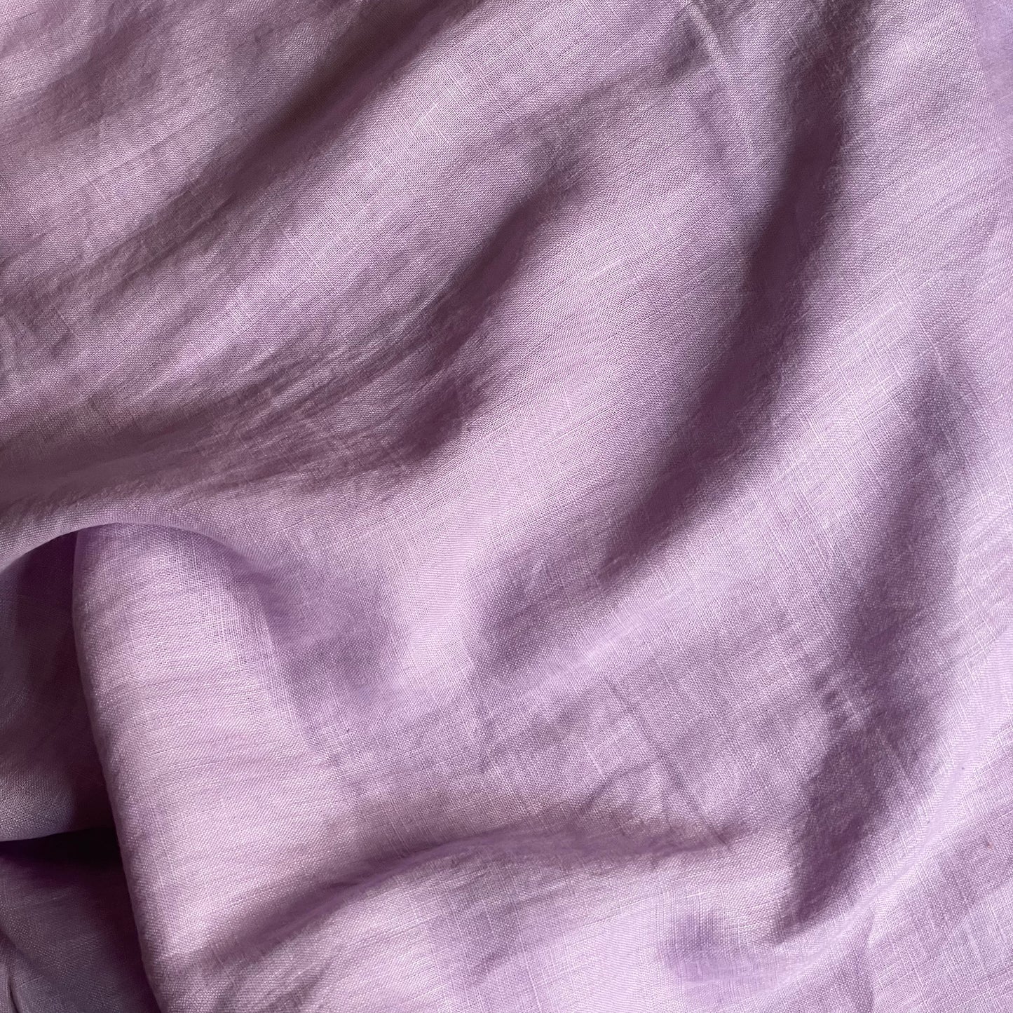 Preorder Lilac (193) plain colour linen 150gsm