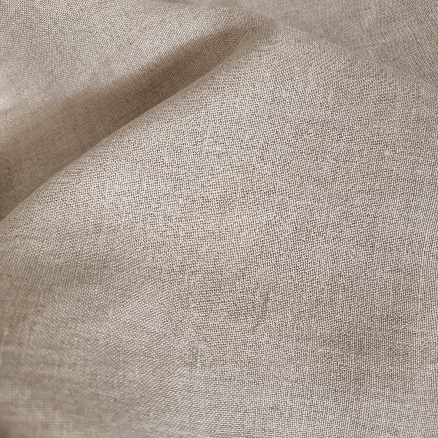 Sample swatch plain heavy-weight linen