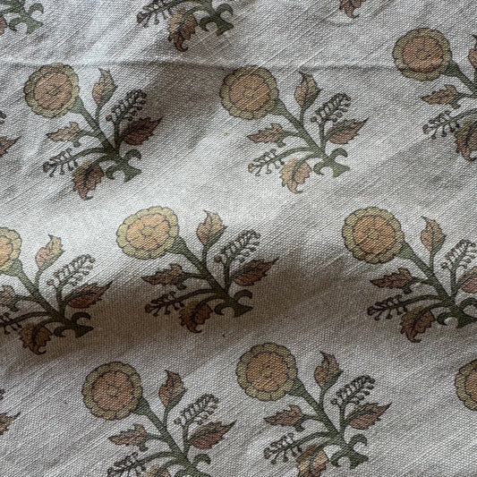 PRINTING ON LINEN FABRIC