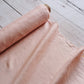 Peach plain colour linen 150gsm (11)