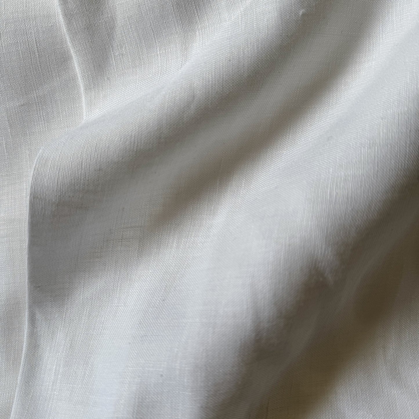 Deadstock white linen