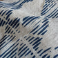 Printed thick linen - INPBLU1