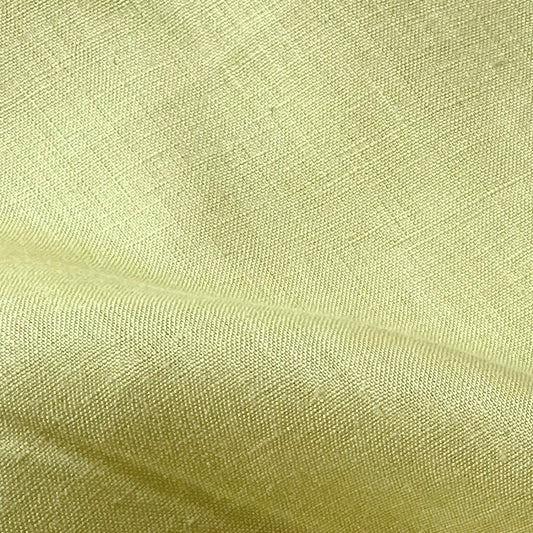 Avocado Green plain coloured linen 150gsm