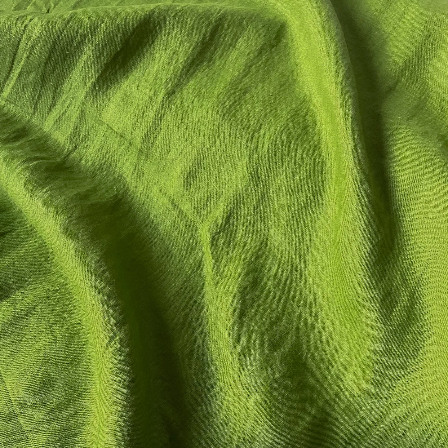 Moss Green (122) plain colour linen 150gsm